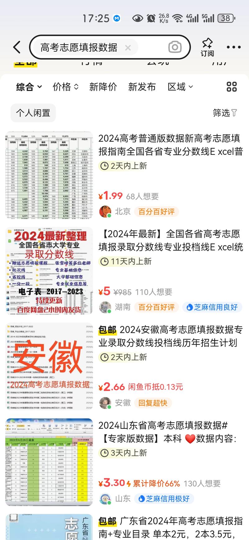 又到一年高考季，目前各地区分..情报-搞钱线报📢论坛-网创交流-优创圈